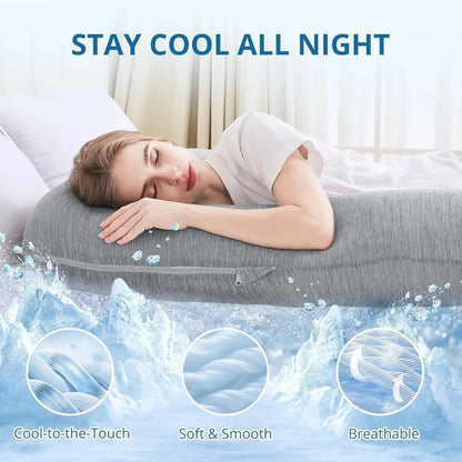 Cooling Pregnancy Pillow,U Shaped Full Body Maternity Pillows
