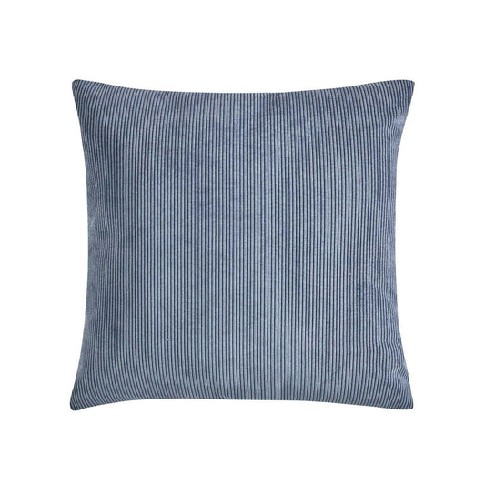 Navy Blue Pinwale Corduroy Decorative Throw Pillow Covers