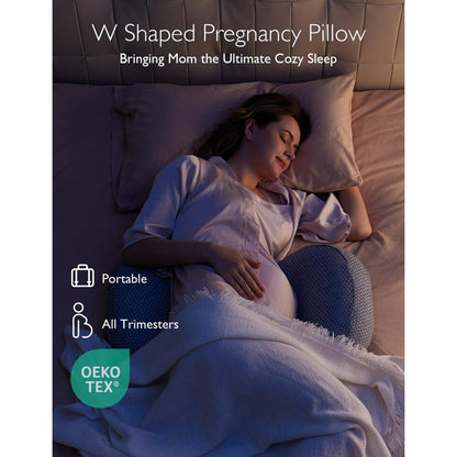 Portable Maternity Pillow for Side Sleeper